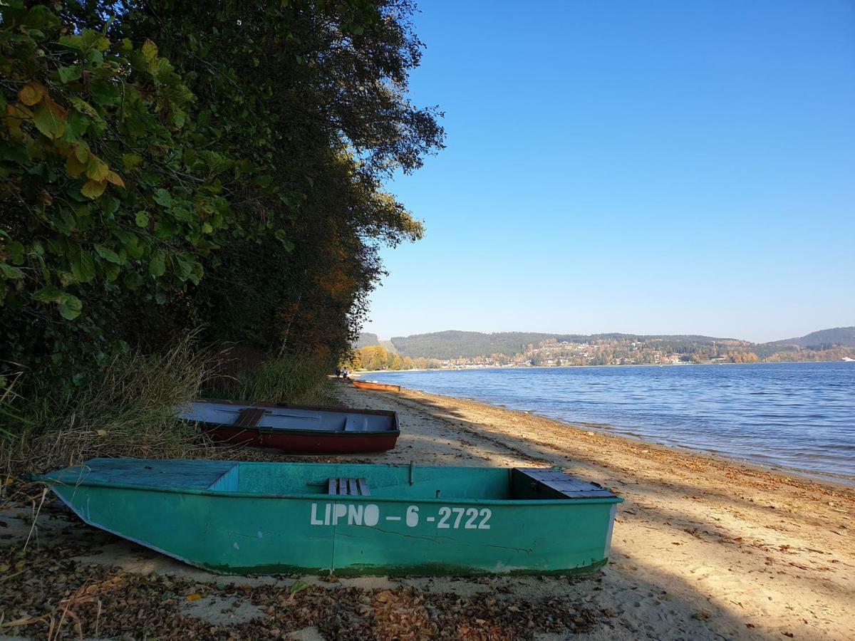 Lipno nad Vltavou - Apartman 23 - WiFi, Parking, Netflix Exteriör bild